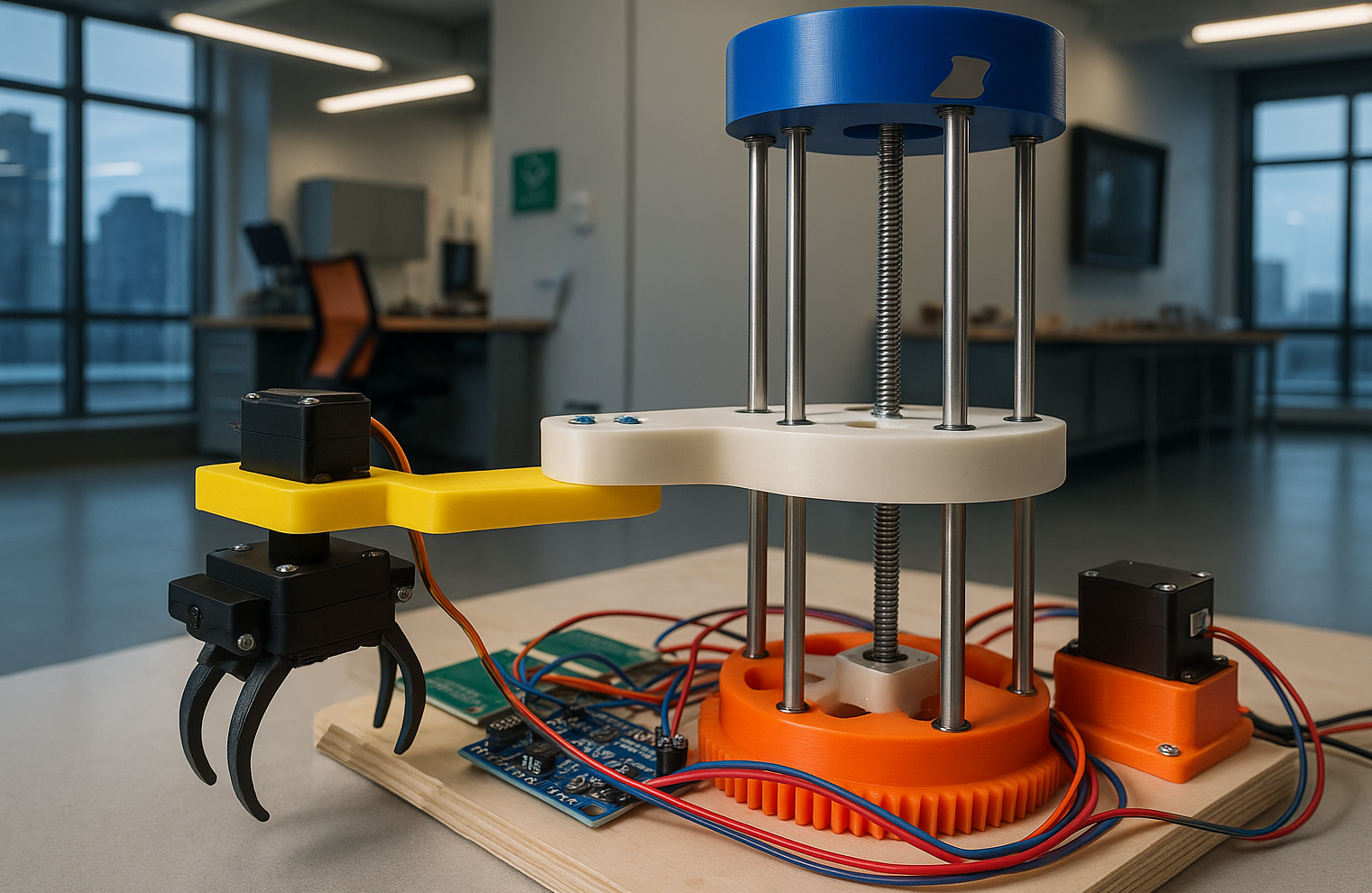 Mechanical Arm Prototype - Branch-E robotic system