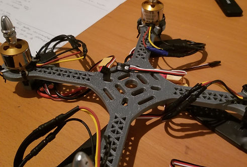 Mini Drone Prototype Assembly